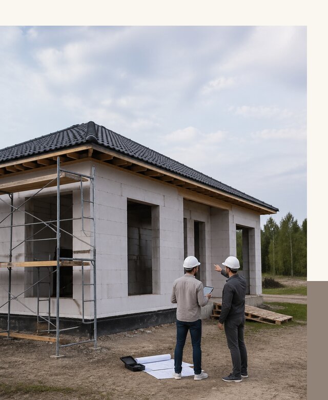 Проектирование одноэтажных домов из газобетона в Павлове